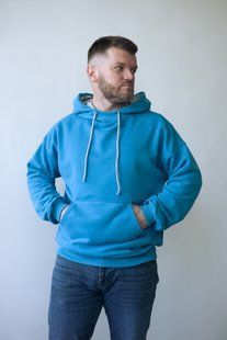 Худі тринитка блакитне GB Style