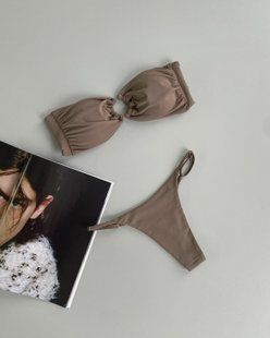 Купальник Corsica & Yasmin в кольорі мокко XS